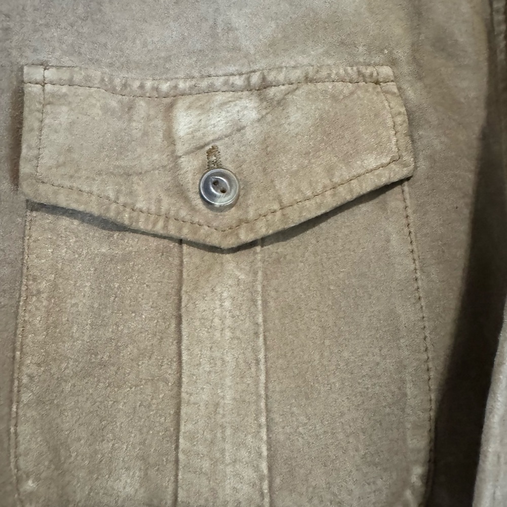 Vintage Jones New York Sport Leather/suede barn rodeo jacket  shirt size m - Picture 9 of 9